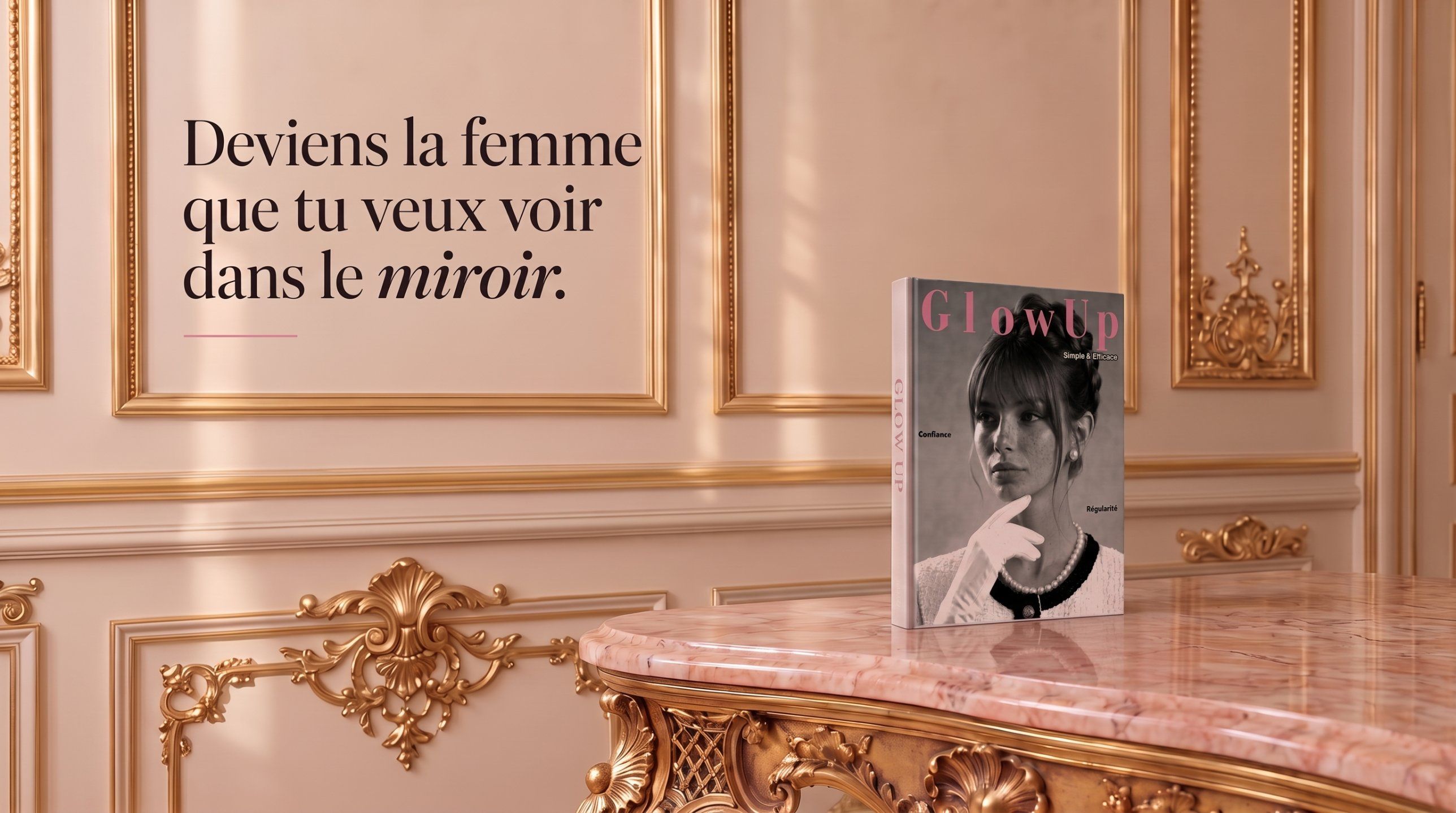 Deviens la femme que tu veux voir dans le miroir — le livre Glow Up
