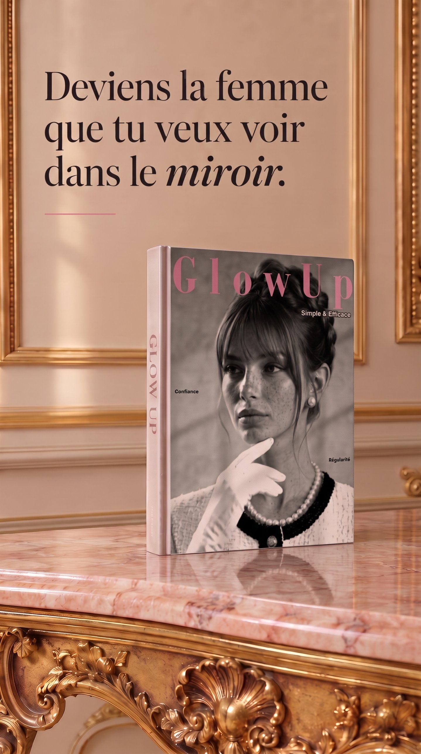 Deviens la femme que tu veux voir dans le miroir — le livre Glow Up
